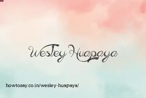 Wesley Huapaya