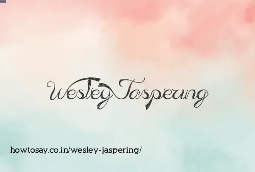 Wesley Jaspering