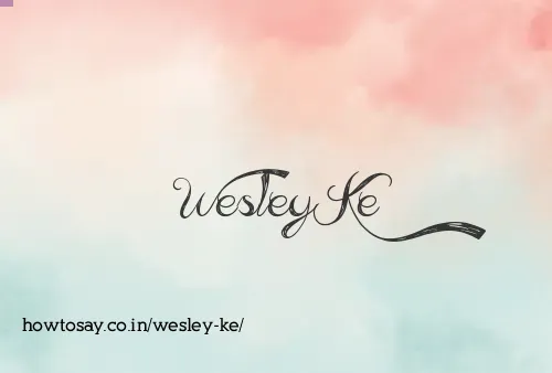 Wesley Ke