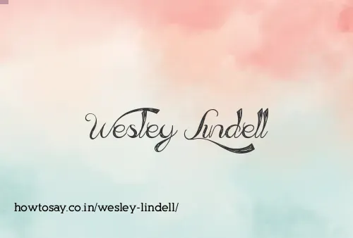 Wesley Lindell