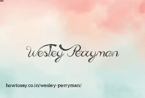 Wesley Perryman