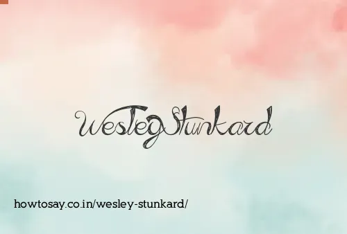 Wesley Stunkard