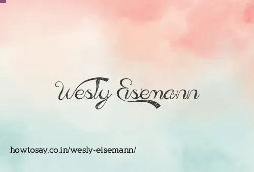 Wesly Eisemann