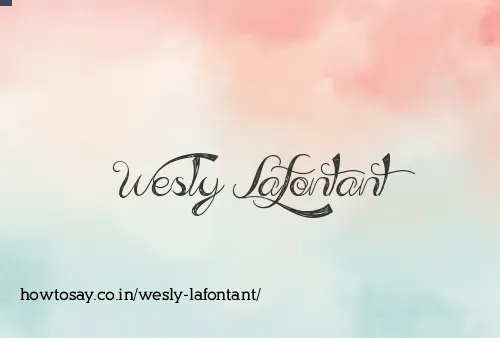 Wesly Lafontant