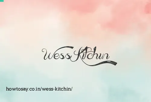 Wess Kitchin