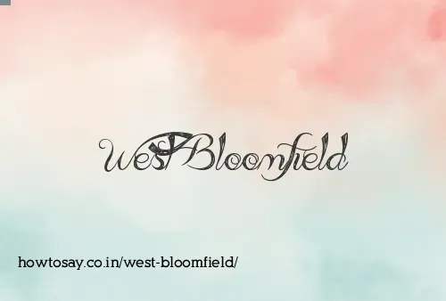 West Bloomfield