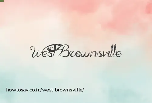 West Brownsville
