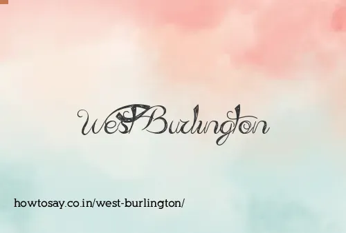West Burlington