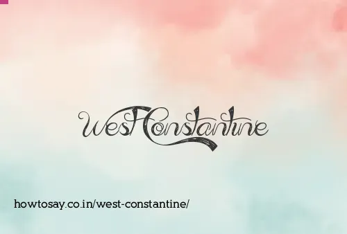 West Constantine