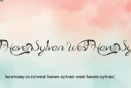West Haven Sylvan West Haven Sylvan