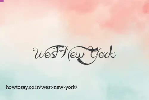 West New York