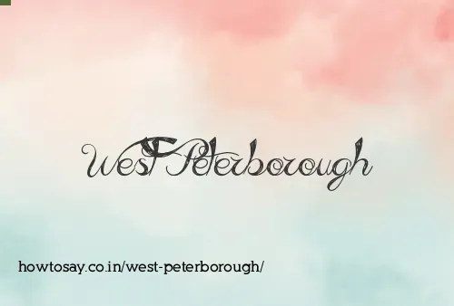 West Peterborough