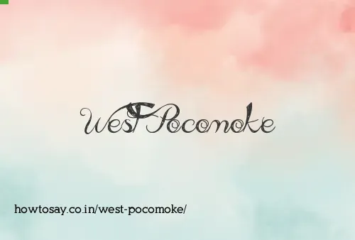 West Pocomoke