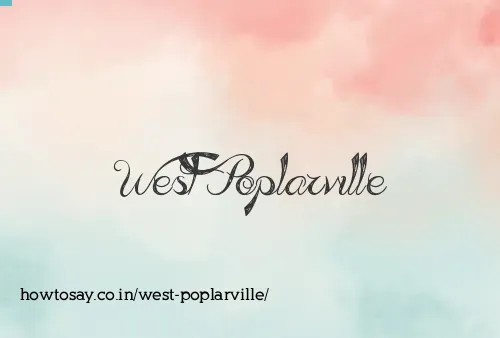 West Poplarville