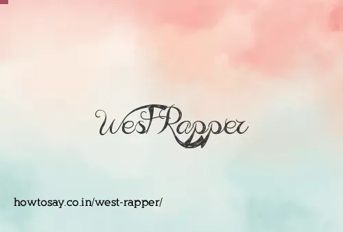 West Rapper
