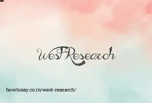 West Research