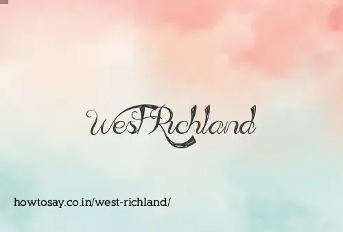 West Richland