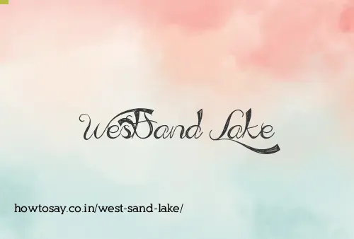 West Sand Lake