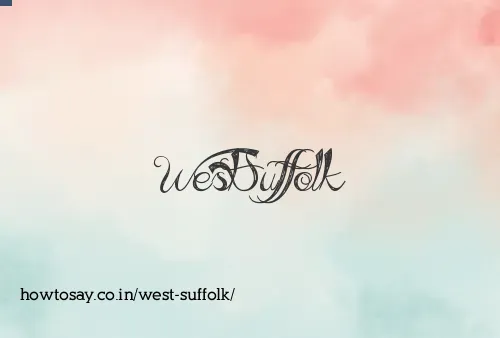 West Suffolk