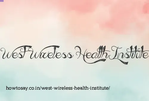 West Wireless Health Institute