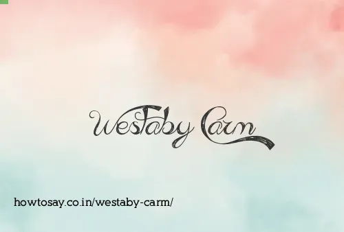 Westaby Carm