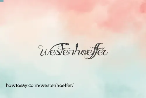 Westenhoeffer