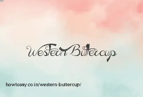 Western Buttercup