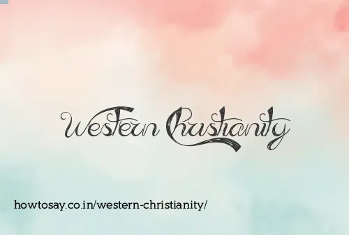 Western Christianity