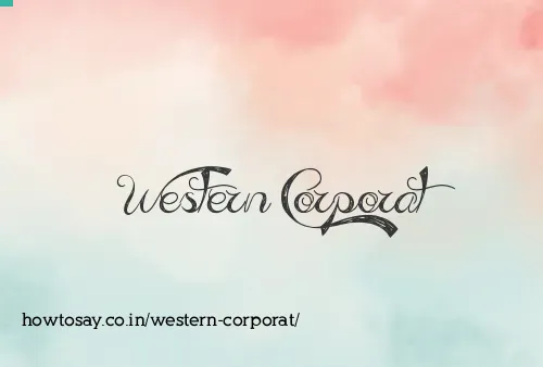 Western Corporat