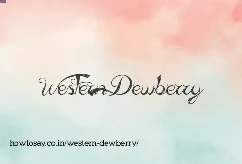 Western Dewberry