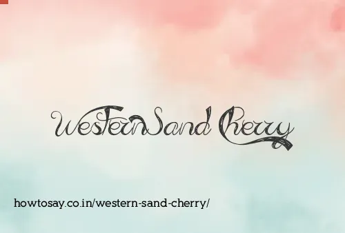 Western Sand Cherry
