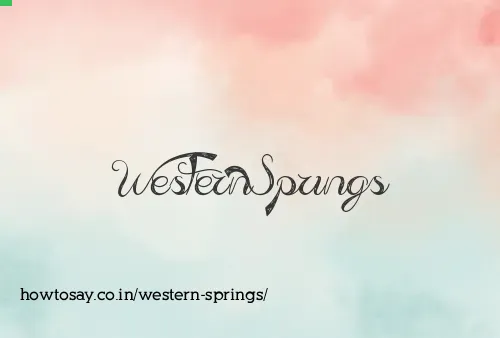 Western Springs