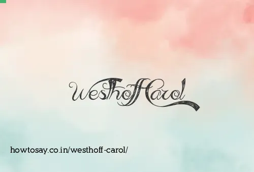Westhoff Carol