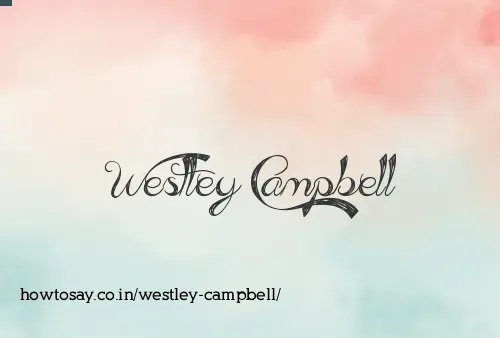 Westley Campbell