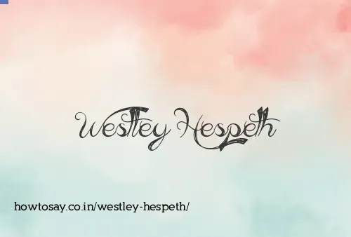 Westley Hespeth