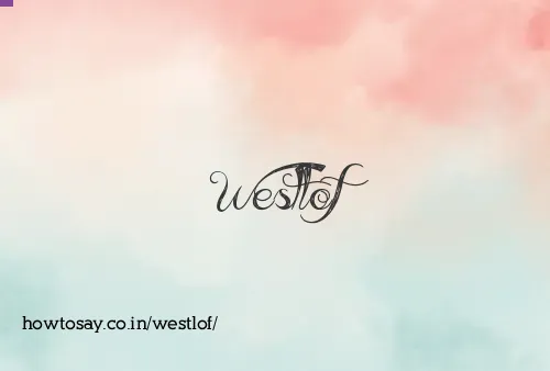 Westlof