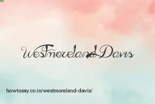 Westmoreland Davis