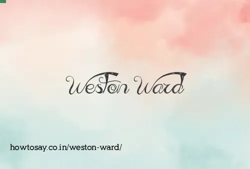 Weston Ward
