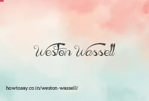 Weston Wassell