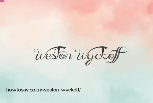 Weston Wyckoff