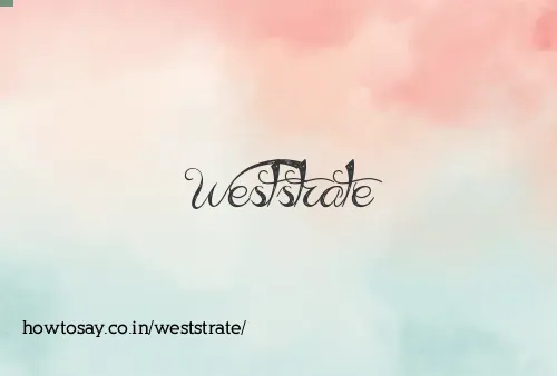 Weststrate