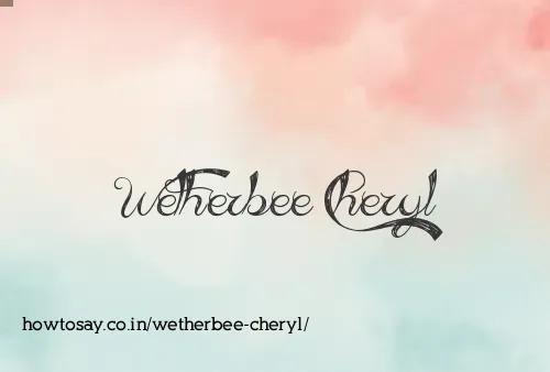 Wetherbee Cheryl