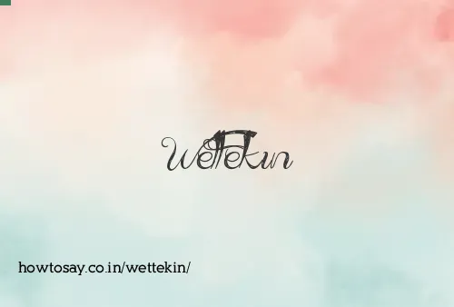 Wettekin