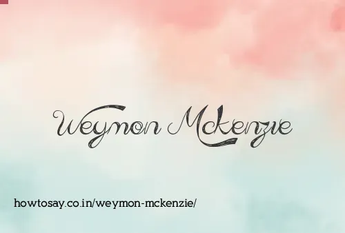 Weymon Mckenzie