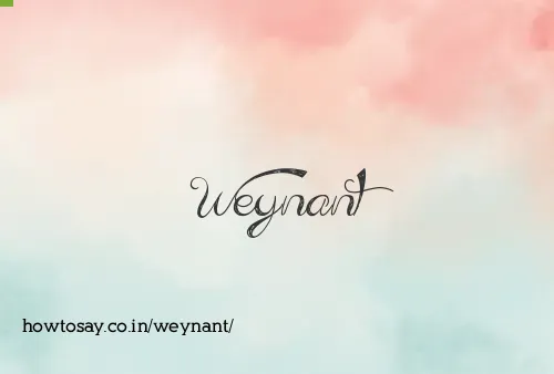 Weynant