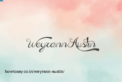 Weyrann Austin
