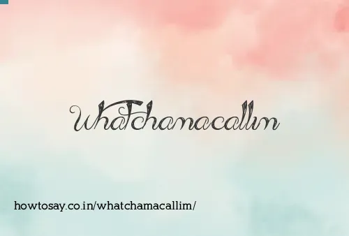 Whatchamacallim