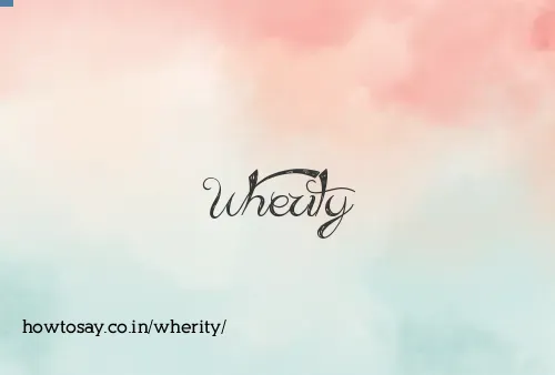 Wherity