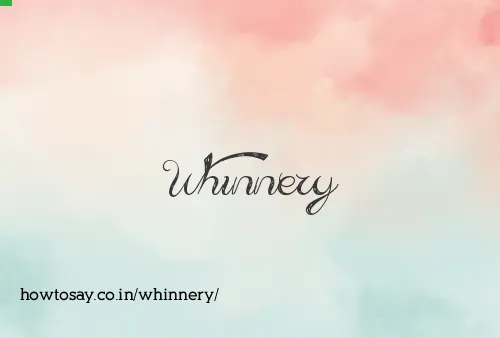 Whinnery