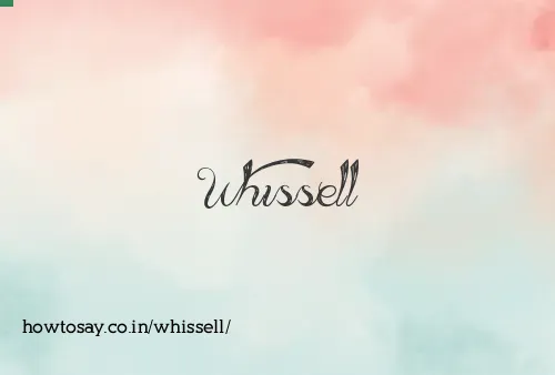 Whissell